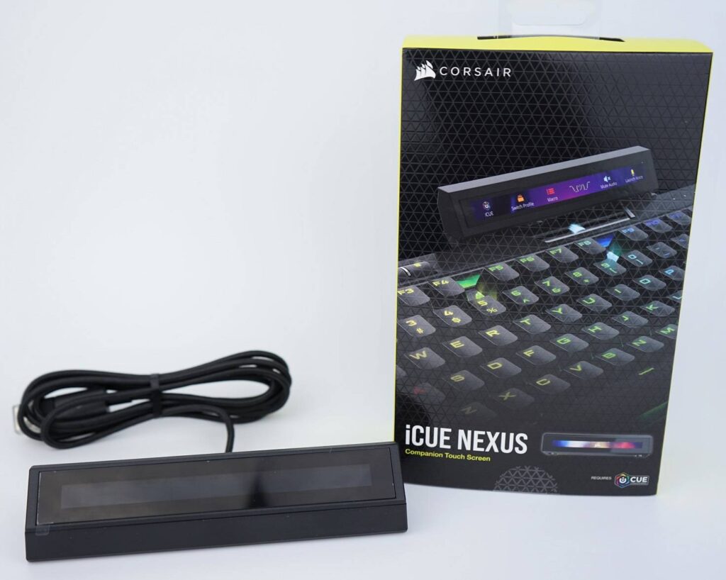 Unboxing And Review Of Corsair ICUE NEXUS Companion Touch Screen UnbxTech