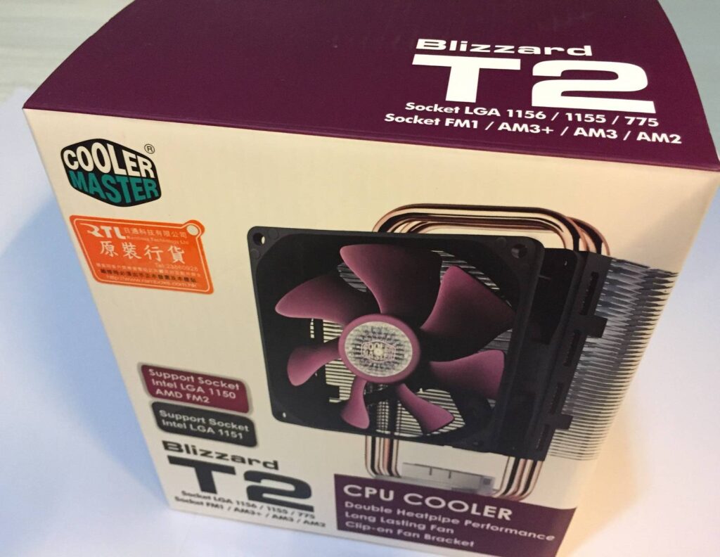 Unboxing and Review of Cooler Master Blizzard T2 CPU Cooler UnbxTech