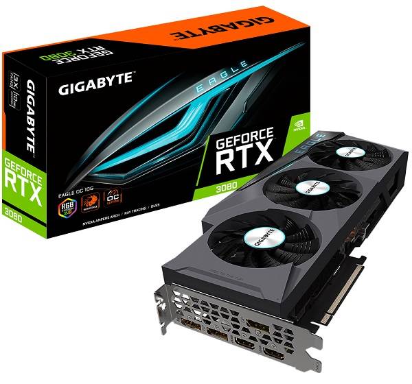 GIGABYTE GeForce RTX 3080 EAGLE OC 10G