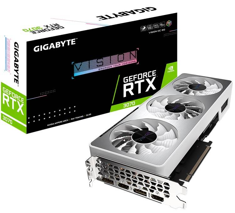 GIGABYTE GeForce RTX 3070 VISION OC 8G