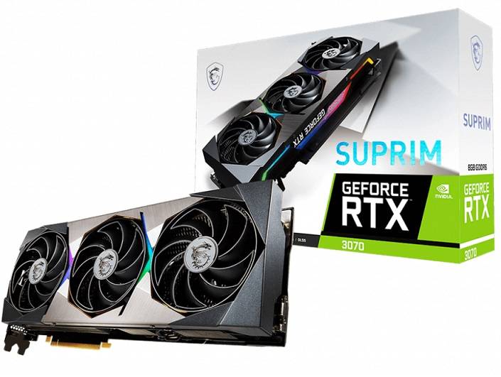 MSI GeForce RTX 3070 SUPRIM 8G