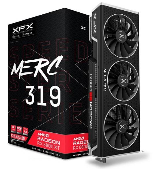 XFX Speedster MERC319 Radeon RX 6800 XT BLACK